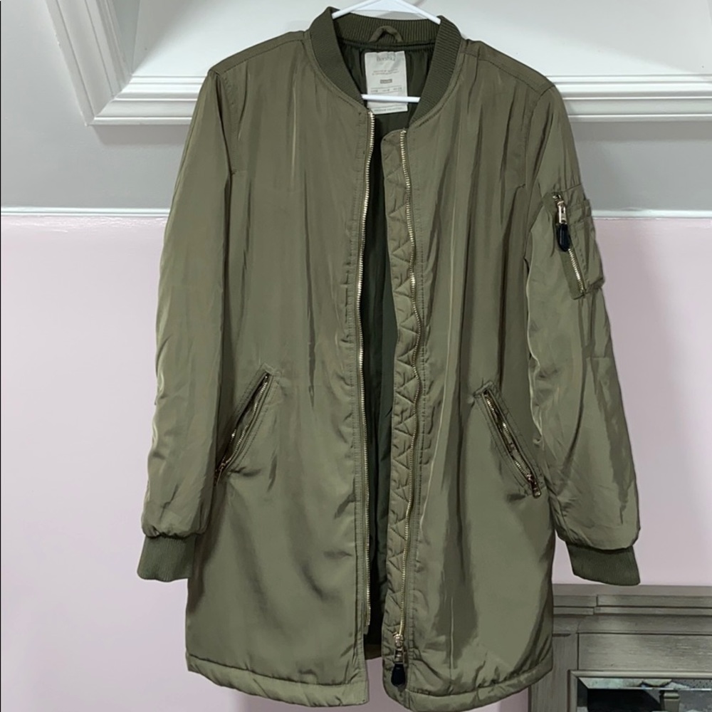 Bershka Olive Green Jacket